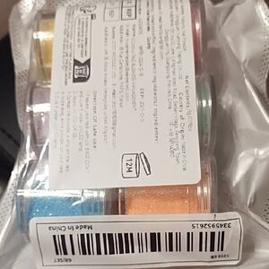 Colorful Nail Glitter Set